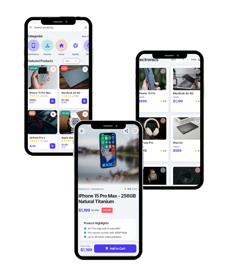 ecommerce app service